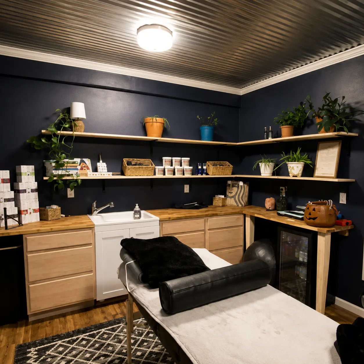 Freshly painted interior room finished by L&J in Fremont County, Colorado